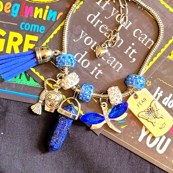 SILVER ROPE BULLET PENDANT CHARM BRACELETS - Picture 1 of 1